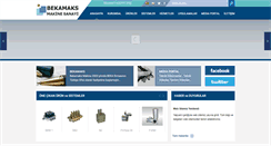 Desktop Screenshot of bekamaks.com