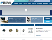 Tablet Screenshot of bekamaks.com